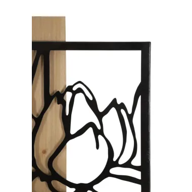 Panel ścienny LOTUS Ferro i Wood 60x2x90 cm